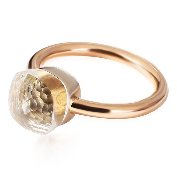 Pomellato Nudo Quartz Ring in 18k Rose Gold - Picture 2 of 5